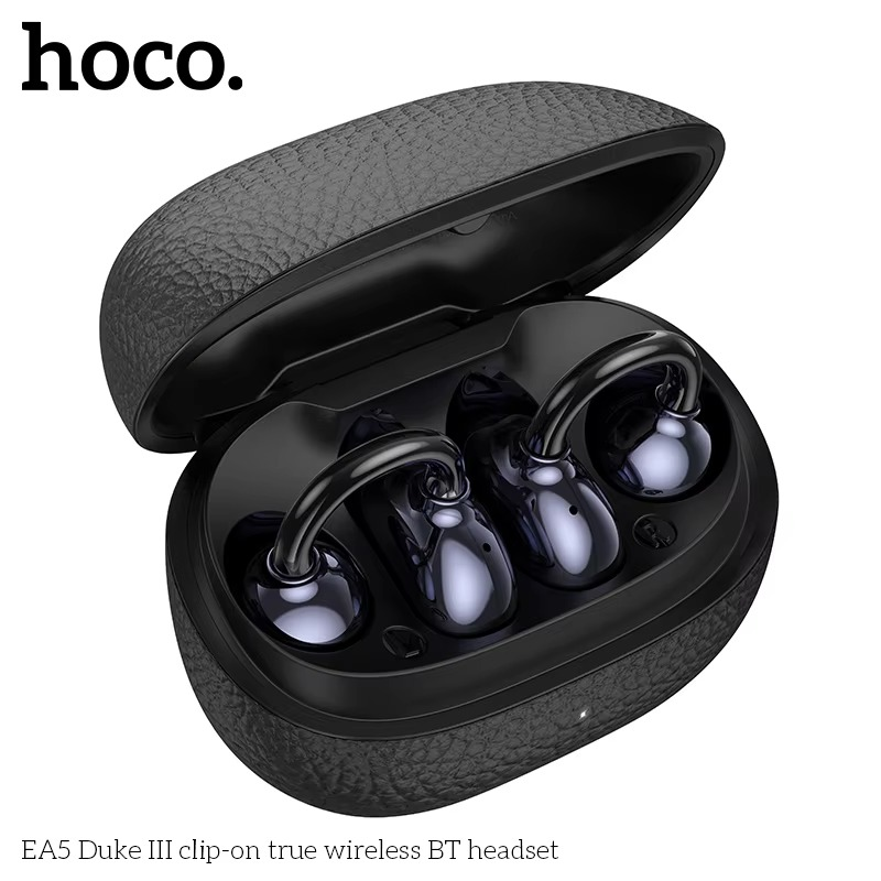 hoco EA5 Clip-on True Wireless Bluetooth Earphone (Black) hoco EA5 Clip-on True Wireless Bluetooth Earphone (Black)